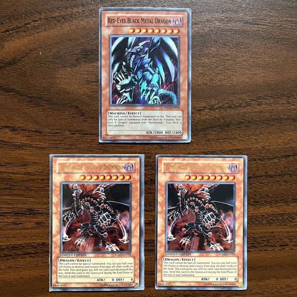 Other - Yugioh dragon cards